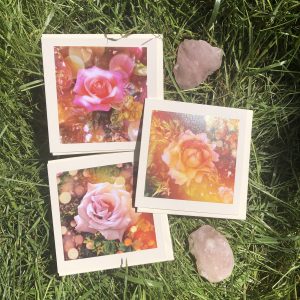 Mandala Greeting Cards Photo Print Hand mount 12x12cm